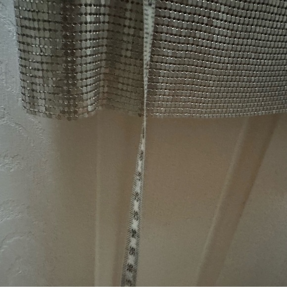 NWT Ginny Mini Dress in Silver XS GRAY SPARKLE - Picture 4 of 10